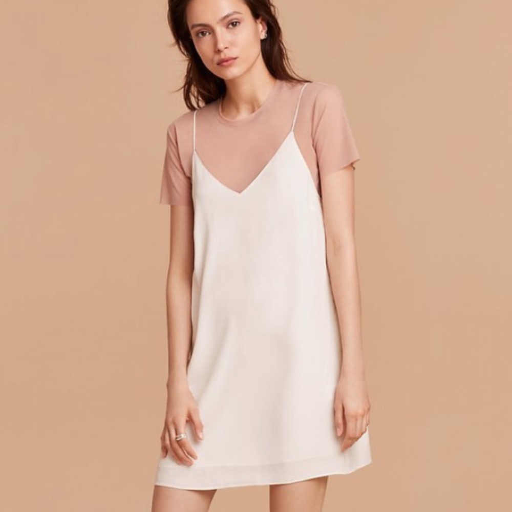 Flowy White Wilfred Dress